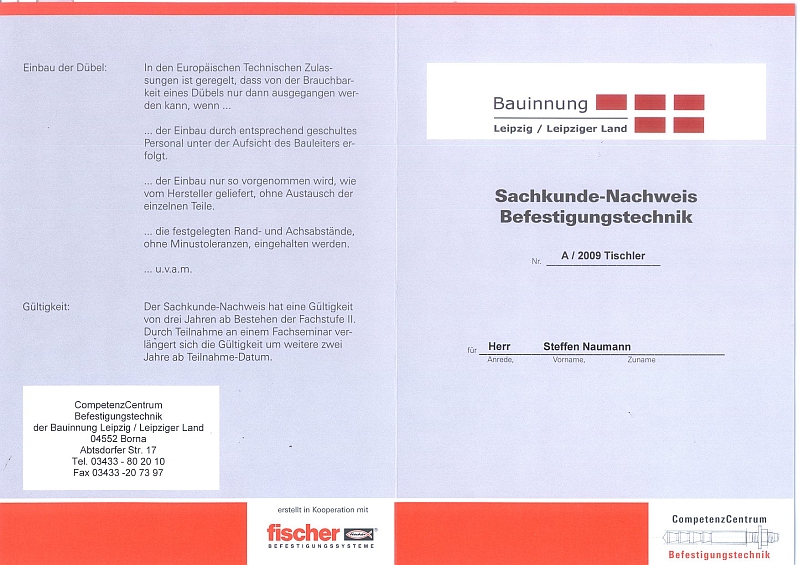 Sachkundenachweis